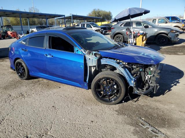19XFC1F75KE214522 - 2019 HONDA CIVIC EXL BLUE photo 4