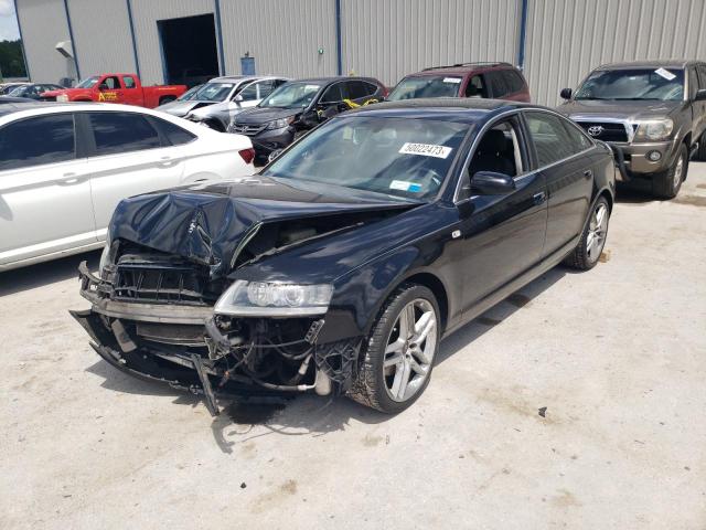 WAUDH74F07N109991 - 2007 AUDI A6 3.2 QUATTRO BLACK photo 1