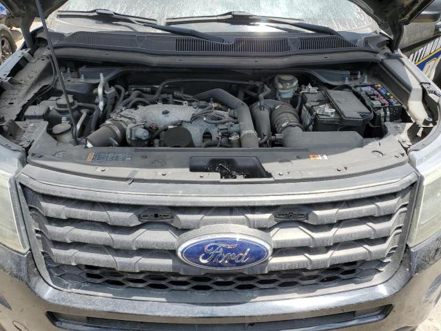 1FM5K8AT3GGA37239 - 2016 FORD EXPLORER POLICE INTERCEPTOR Siyah fotoğraf 12