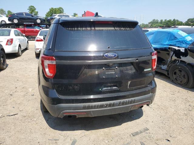 1FM5K8AT3GGA37239 - 2016 FORD EXPLORER POLICE INTERCEPTOR Siyah fotoğraf 6