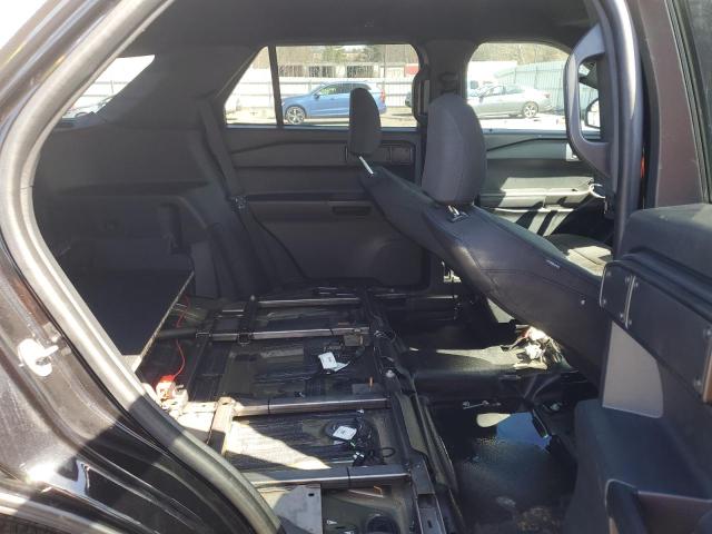 1FM5K8AB3NGB49365 - 2022 FORD EXPLORER POLICE INTERCEPTOR 黑色 照片 10