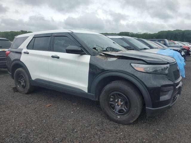 1FM5K8AB3NGB49365 - 2022 FORD EXPLORER POLICE INTERCEPTOR 黑色 照片 4