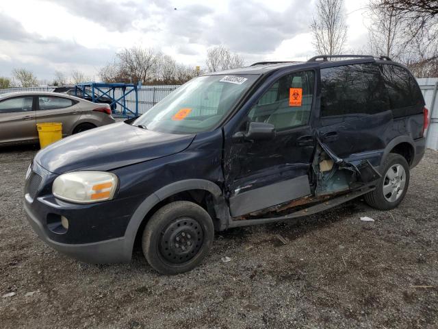 1GMDU23157D154725 - 2007 PONTIAC MONTANA SV6 BLUE photo 1