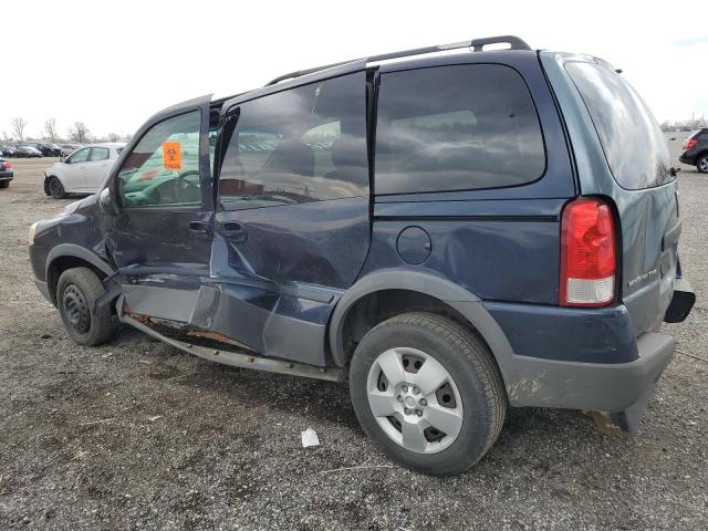 1GMDU23157D154725 - 2007 PONTIAC MONTANA SV6 BLUE photo 2