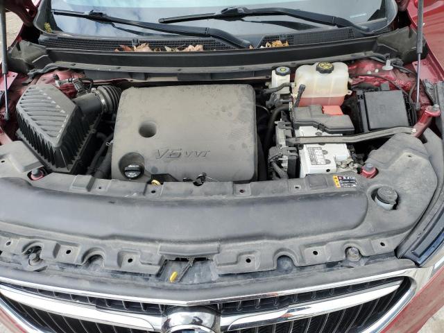 5GAEVAKW9KJ136284 - 2019 BUICK ENCLAVE ESSENCE 红色 照片 12