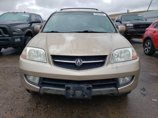 2HNYD18672H542338 - 2002 ACURA MDX TOURING GOLD photo 5