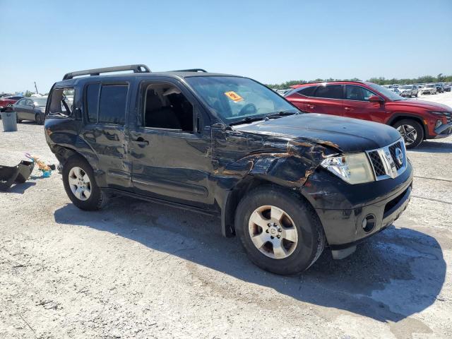5N1AR18U77C629962 - 2007 NISSAN PATHFINDER LE BLACK photo 4