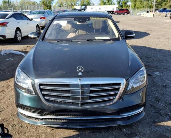 WDDUG6EB2JA391518 - 2018 MERCEDES-BENZ S 450 4MATIC GREEN photo 5