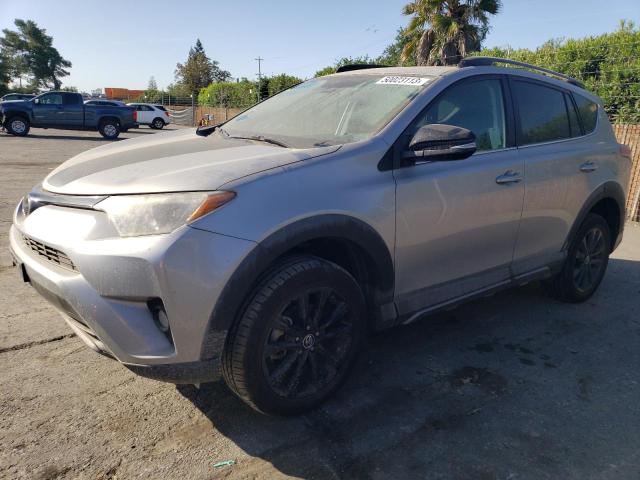 2T3WFREV0JW429394 - 2018 TOYOTA RAV4 ADVENTURE SILVER photo 1