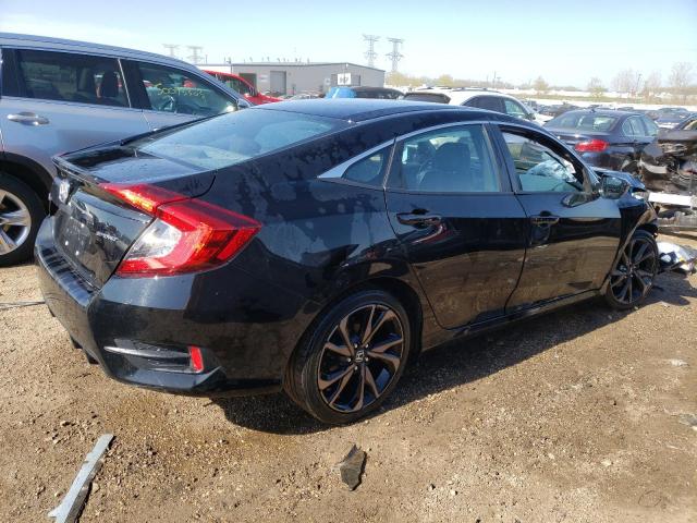 2HGFC2F85LH557000 - 2020 HONDA CIVIC SPORT 黑色 照片 3