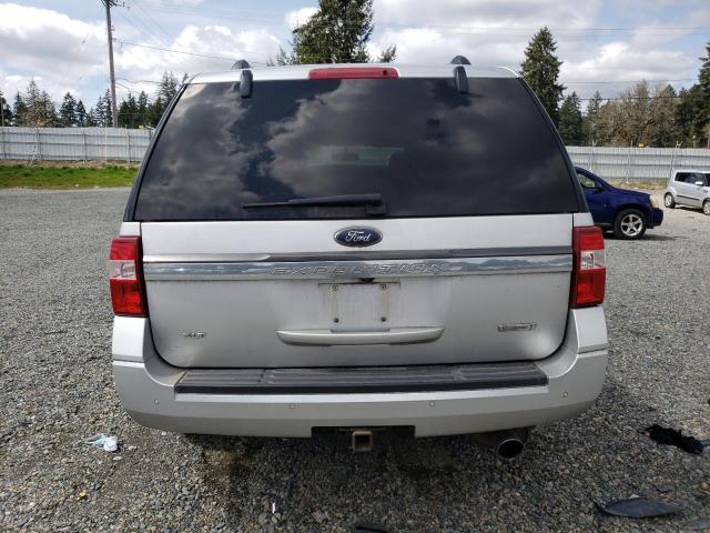 1FMJU1JT7HEA51268 - 2017 FORD EXPEDITION XLT SILVER photo 6