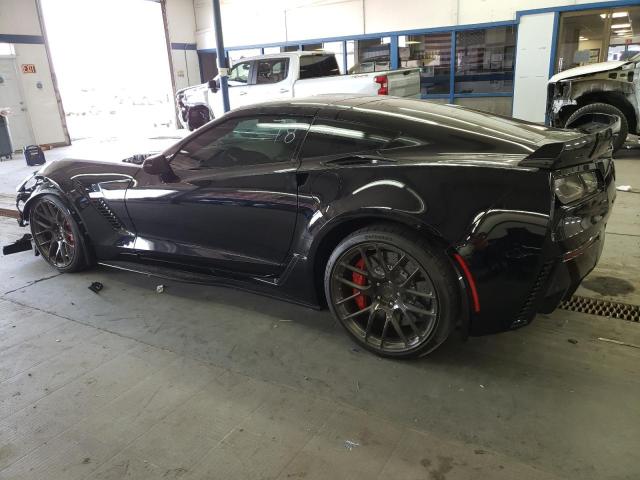 1G1YU2D66H5602927 - 2017 CHEVROLET CORVETTE Z06 3LZ BLACK photo 2