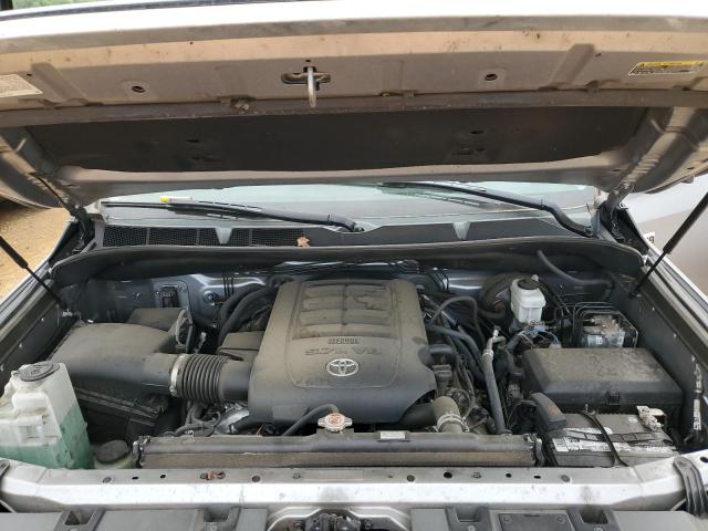 5TFUY5F17LX882478 - 2020 TOYOTA TUNDRA DOUBLE CAB SR/SR5 SILVER photo 11