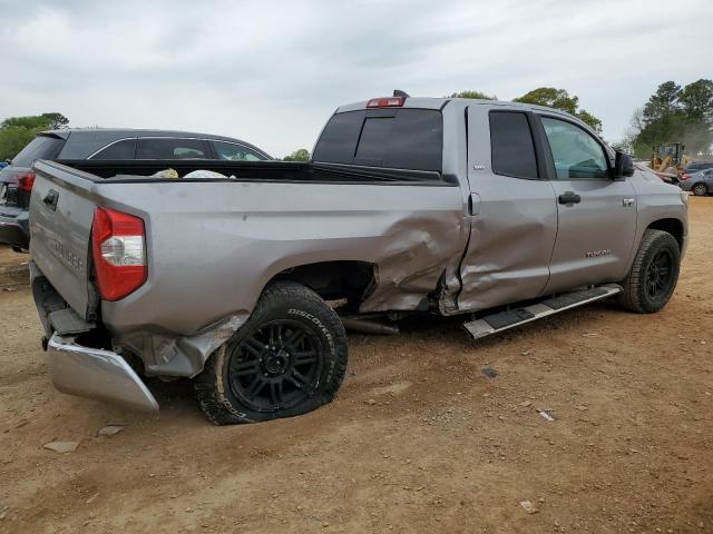 5TFUY5F17LX882478 - 2020 TOYOTA TUNDRA DOUBLE CAB SR/SR5 SILVER photo 3