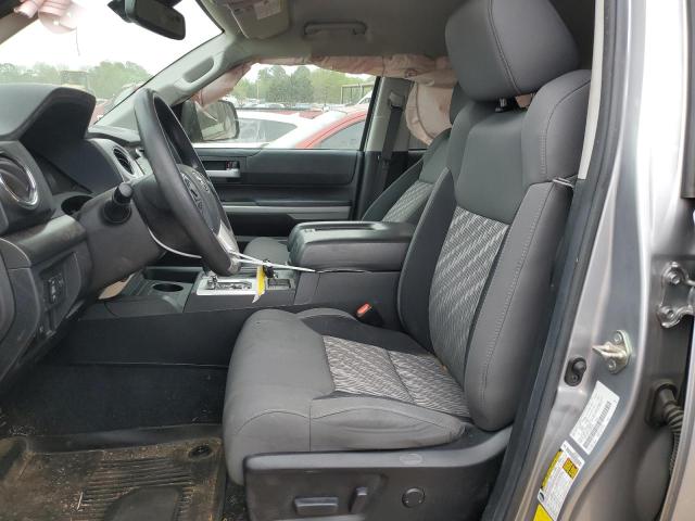 5TFUY5F17LX882478 - 2020 TOYOTA TUNDRA DOUBLE CAB SR/SR5 SILVER photo 7