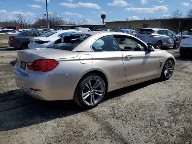 WBA3T1C57GP823122 - 2016 BMW 428 XI SULEV BEIGE photo 3