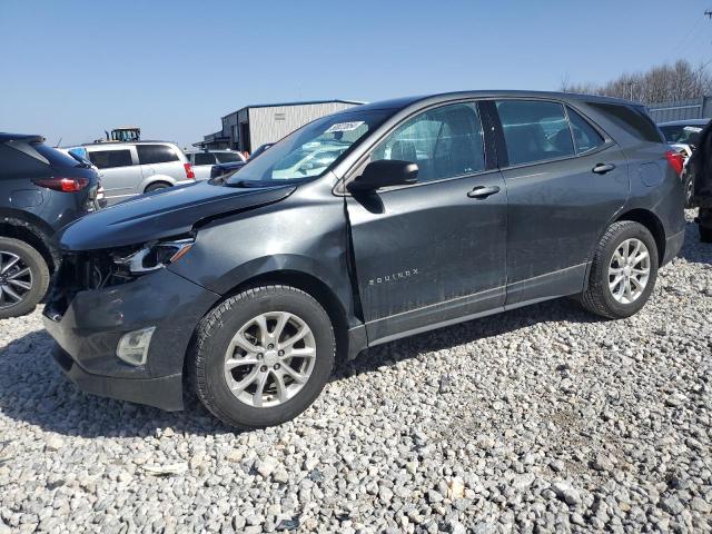 2GNAXREV7J6120483 - 2018 CHEVROLET EQUINOX LS GRAY photo 1