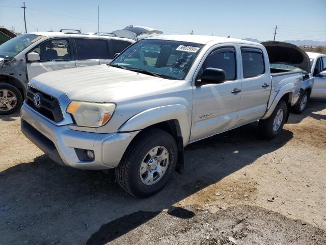3TMJU4GN5CM136241 - 2012 TOYOTA TACOMA DOUBLE CAB PRERUNNER SILVER photo 1