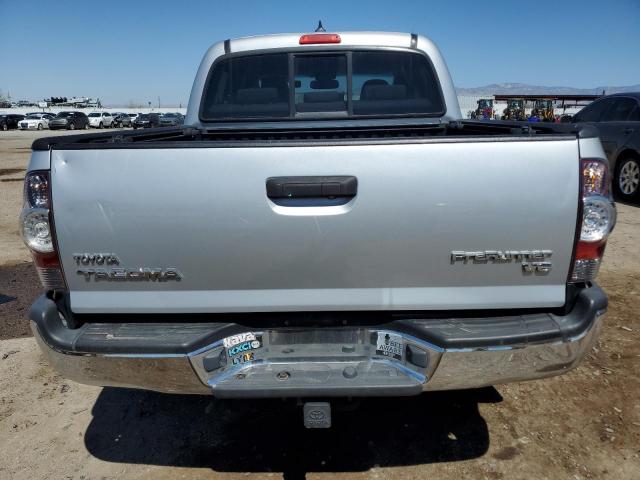 3TMJU4GN5CM136241 - 2012 TOYOTA TACOMA DOUBLE CAB PRERUNNER SILVER photo 6