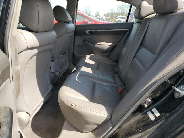 1HGFA15949L027123 - 2009 HONDA CIVIC EXL შავი ფოტო 10