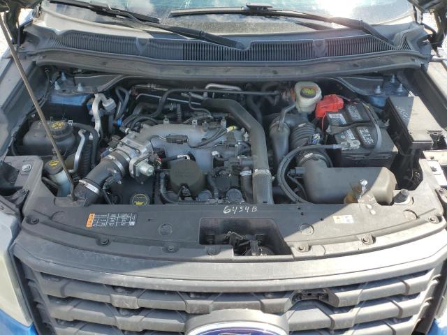 1FM5K8ATXGGD16929 - 2016 FORD EXPLORER POLICE INTERCEPTOR 蓝色 照片 12