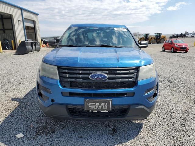 1FM5K8ATXGGD16929 - 2016 FORD EXPLORER POLICE INTERCEPTOR 蓝色 照片 5