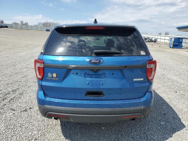 1FM5K8ATXGGD16929 - 2016 FORD EXPLORER POLICE INTERCEPTOR 蓝色 照片 6