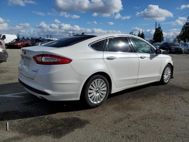 3FA6P0LU1GR142510 - 2016 FORD FUSION SE HYBRID WHITE photo 3