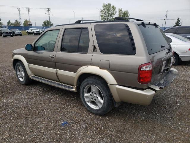 JNRDR09Y31W213474 - 2001 INFINITI QX4 GRAY photo 2