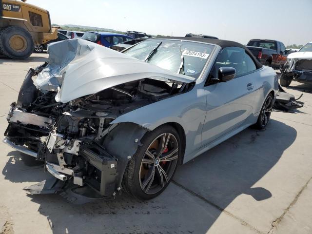 WBA23AT08NCK09796 - 2022 BMW 430I GRAY photo 1