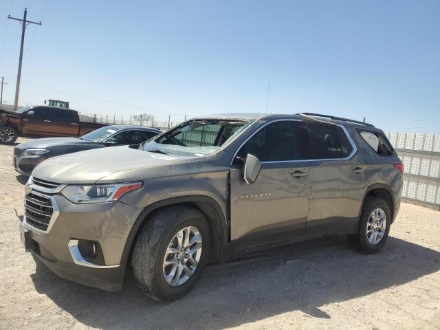 1GNERGKW6KJ231902 - 2019 CHEVROLET TRAVERSE LT TAN photo 1