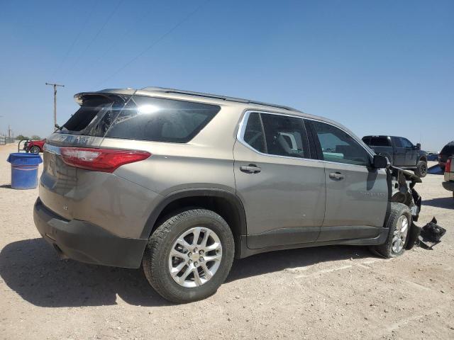 1GNERGKW6KJ231902 - 2019 CHEVROLET TRAVERSE LT TAN photo 3