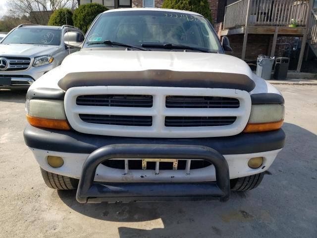 1B7HG2AN51S274644 - 2001 DODGE DAKOTA QUAD WHITE photo 5