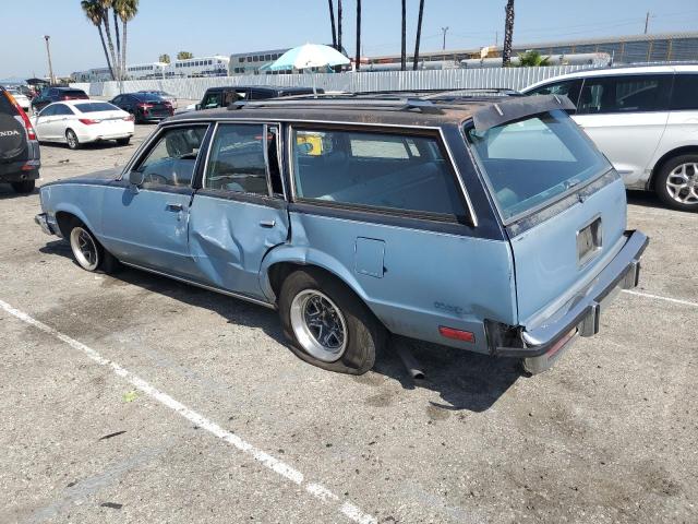 1G1AW35J5CR173673 - 1982 CHEVROLET MALIBU CLASSIC BLUE photo 2