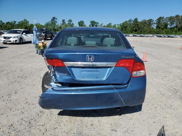 19XFA1F54BE037708 - 2011 HONDA CIVIC LX BLUE photo 6