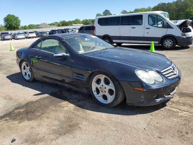 WDBSK75F35F103148 - 2005 MERCEDES-BENZ SL 500 BLUE photo 4