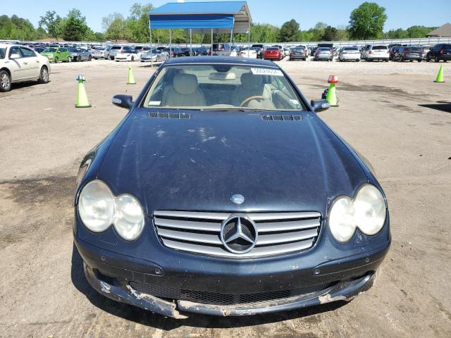 WDBSK75F35F103148 - 2005 MERCEDES-BENZ SL 500 BLUE photo 5