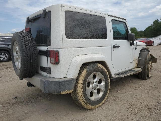 1C4AJWBG3FL743600 - 2015 JEEP WRANGLER SAHARA WHITE photo 3