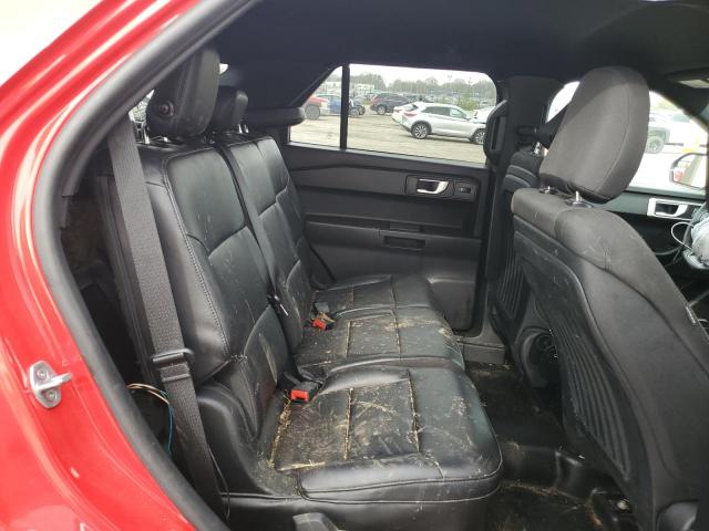 1FM5K8AB1LGA18478 - 2020 FORD EXPLORER POLICE INTERCEPTOR Qırmızı foto 10