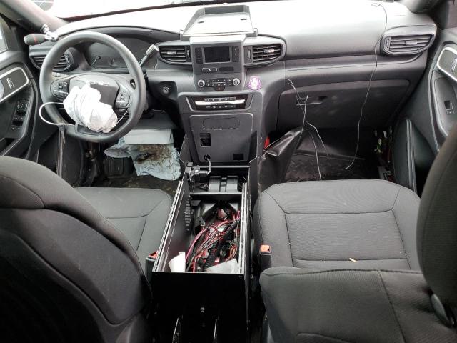 1FM5K8AB1LGA18478 - 2020 FORD EXPLORER POLICE INTERCEPTOR Qırmızı foto 8