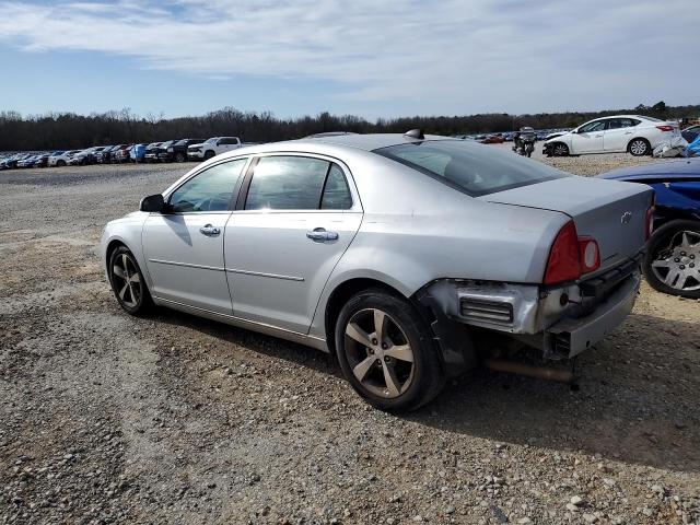 1G1ZC5EU7CF259103 - 2012 CHEVROLET MALIBU 1LT SILVER photo 2