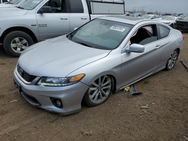 1HGCT2B84DA008218 - 2013 HONDA ACCORD EXL SILVER photo 1