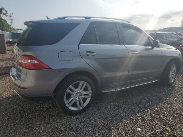 4JGDA5HB6FA490590 - 2015 MERCEDES-BENZ ML 350 4MATIC GRAY photo 3
