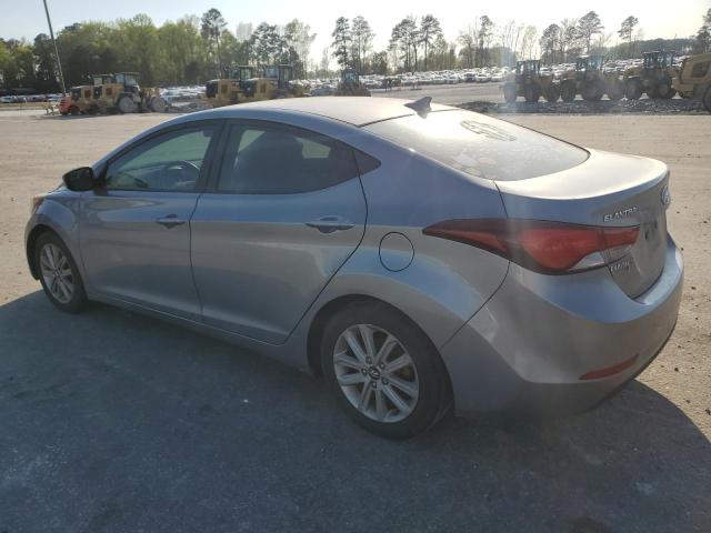 KMHDH4AE7EU173697 - 2014 HYUNDAI ELANTRA SE SILVER photo 2