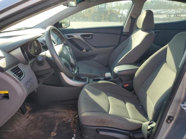 KMHDH4AE7EU173697 - 2014 HYUNDAI ELANTRA SE SILVER photo 7