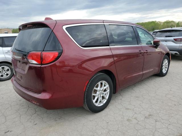 2C4RC1DG3HR720146 - 2017 CHRYSLER PACIFICA TOURING MAROON photo 3