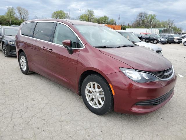 2C4RC1DG3HR720146 - 2017 CHRYSLER PACIFICA TOURING MAROON photo 4