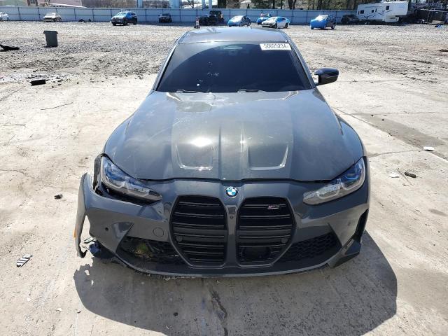 WBS43AY05RFR65782 - 2024 BMW M3 COMPETITION SILVER photo 5