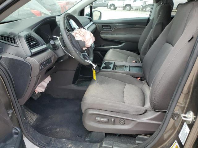 5FNRL6H55KB067201 - 2019 HONDA ODYSSEY EX GRAY photo 7