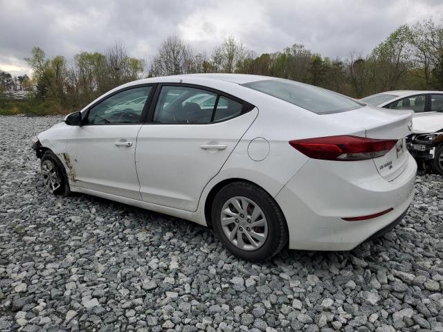 5NPD74LF4JH325484 - 2018 HYUNDAI ELANTRA SE WHITE photo 2